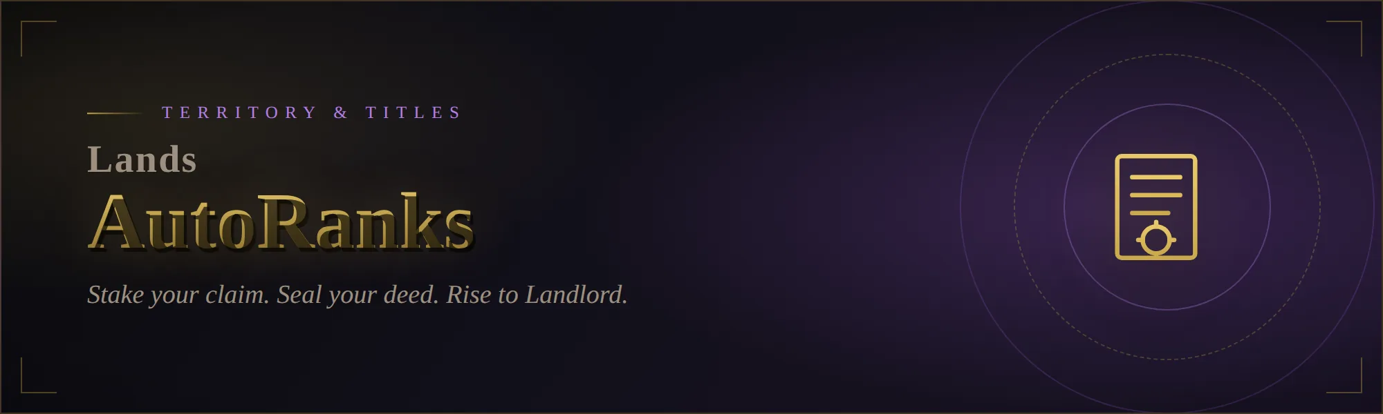 Lands AutoRanks